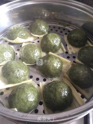 甜糯艾糍的做法步骤：11