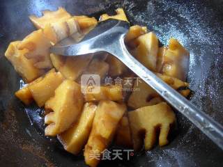 红烧毛笋头的做法步骤：14