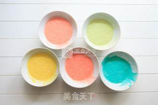 彩虹蛋糕的做法步骤：7
