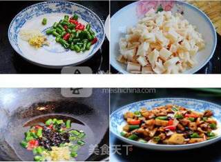 麻辣鲜香藕丁的做法步骤：2