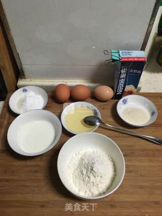 奶油蛋糕卷的做法步骤：1