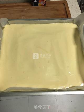 奶油蛋糕卷的做法步骤：12