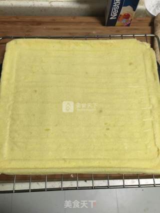 奶油蛋糕卷的做法步骤：14