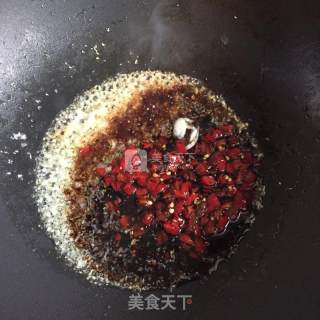 微波炉烤孜然剁椒茄子的做法步骤：5