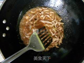 蒜苔炒肉丝的做法步骤：6