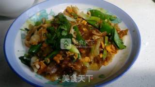 鸭蛋炒粉皮的做法步骤：6
