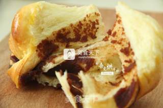 最柔软香甜——红豆沙面包的做法步骤：18