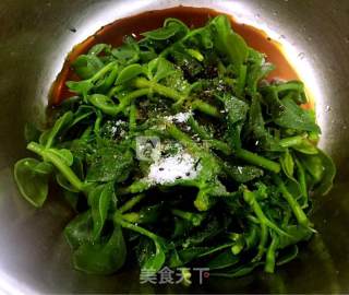 冰草偶遇鹌鹑蛋的做法步骤：11