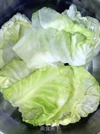 翡翠肉白菜的做法步骤：1