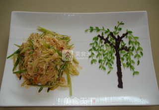 黄瓜拌豆皮的做法步骤：6