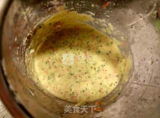 蔬菜鸡蛋饼的做法步骤：7