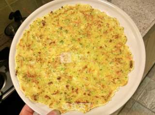 蔬菜鸡蛋饼的做法步骤：11