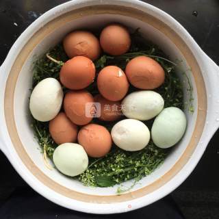 三月三～荠菜煮鸡蛋的做法步骤：5