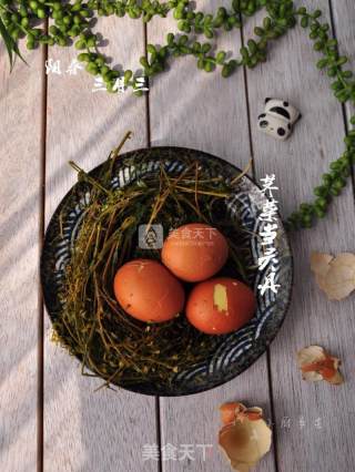 三月三～荠菜煮鸡蛋的做法步骤：8