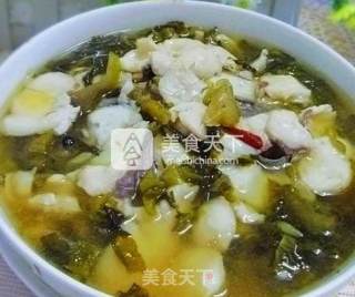 简单易做的酸菜鱼的做法步骤：4