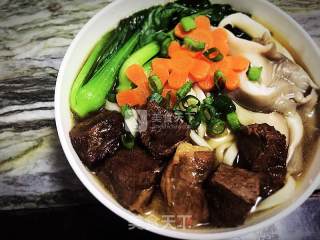 暖身暖心羊肉汤面的做法步骤：8