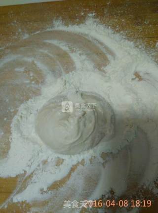 烫面韭菜馅饼的做法步骤：3