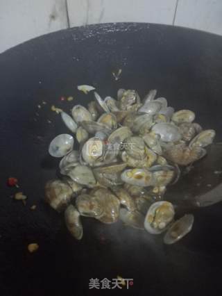 辣炒花蛤的做法步骤：7