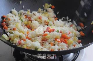 菠萝饭的做法步骤：6