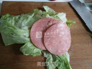 早餐三明治的做法步骤：3