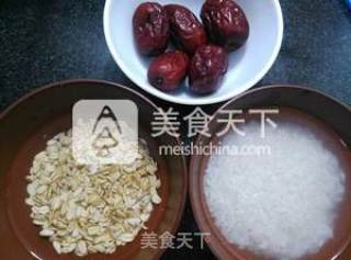 红枣燕麦米糊的做法步骤：1