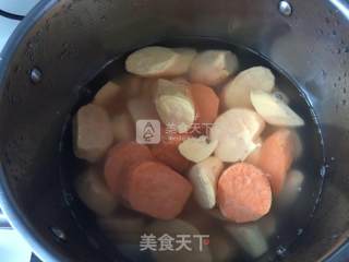 麦豆番薯糍的做法步骤：1