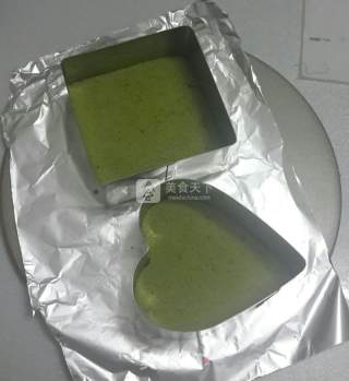 三色酸奶慕斯的做法步骤：2