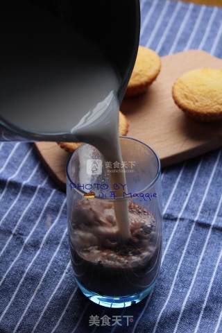 花生豆浆热可可的做法步骤：5
