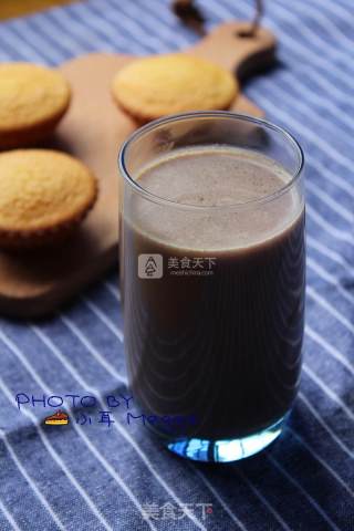 花生豆浆热可可的做法步骤：6