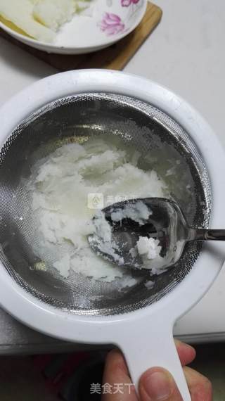 蓝莓山药泥的做法步骤：4