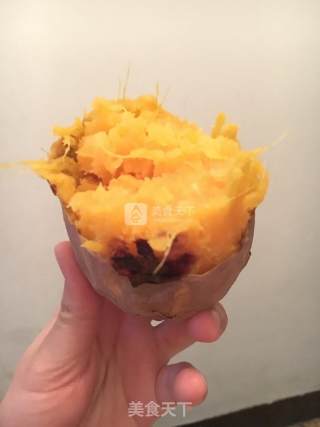 烤箱做烤红薯的做法步骤：4