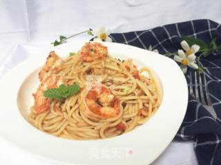 大虾意面的做法步骤：18