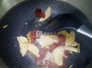 腊炒秋葵杏鲍菇的做法步骤：8