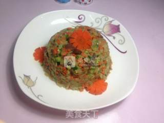 脆弱的茄子垒的做法步骤：7