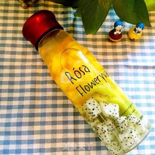 蜂蜜水果茶#一起去散步吧#的做法步骤：5