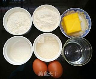 酥皮泡芙的做法步骤：1