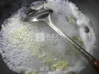 雷笋炒茼蒿的做法步骤：4