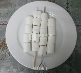 香烤棉花糖的做法步骤：2