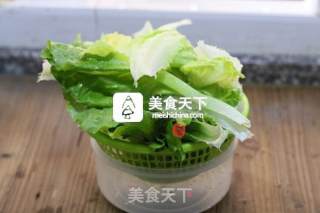 蚝油生菜的做法步骤：2