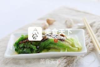 蚝油生菜的做法步骤：9