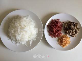 萝卜糕的做法步骤：1