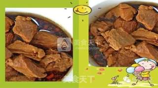 老豆蒸梅肉的做法步骤：1