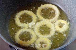 酥炸洋葱圈的做法步骤：4
