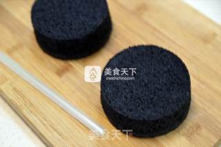 德普烘焙实验室-煤球蛋糕的做法步骤：8