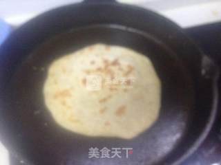 酱肉卷饼  蛋菜卷饼的做法步骤：6