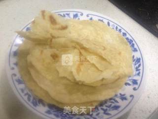 酱肉卷饼  蛋菜卷饼的做法步骤：7
