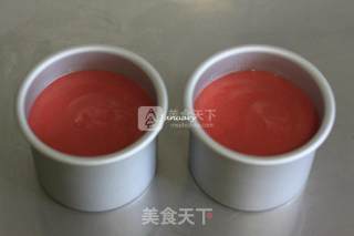 红丝绒戚风蛋糕的做法步骤：10