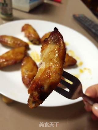 疯狂蜜汁奥尔良鸡翅的做法步骤：5