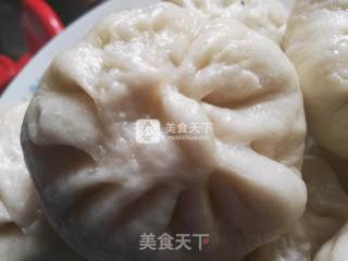 美味面食-------鸡肉萝卜木耳包子的做法步骤：5
