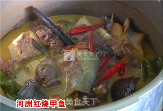 河洲红烧甲鱼的做法步骤：3